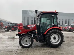 2024 China 85hp 4*4 Tractor With Cabin HWB 854 For Farming