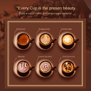 Heavybao-<span class=keywords><strong>cafetera</strong></span> eléctrica portátil de acero inoxidable, máquina de hacer Espresso con espuma - Product Image 4