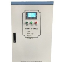 Stabilisateur de tension CA triphasé Sbw-30Kva haute puissance direct d'usine Stabilisateur de tension triphasé efficace