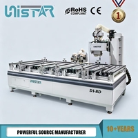 Máquina CNC Multifunción para Perforar Cerraduras en Puertas de Madera, Fresadora Automática para Ranuras de Llaves en Puertas Interiores