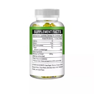 OEM/ODM Private Label Kruidenextract Supplementen Voedingssupplement Moringa Gummies - Product Image 4