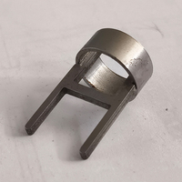 Support de fixation en acier inoxydable usiné CNC, composant industriel de précision