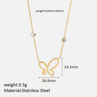 Jerwellry Accessoire pour Femmes Personnalisé Personnalisé En Acier Inoxydable Gravable Nom Lettre Collier avec Pendentif Chaînes Type