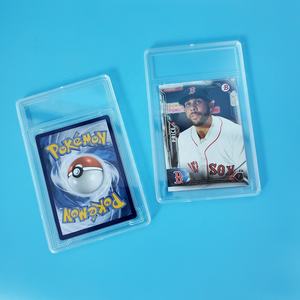 超音波タイプトレーディングカードプロテクターケースグレーディングカードスラブポケモン遊戯王スポーツカード - Product Image 3
