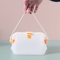 Sacs de conservation alimentaire compressés sous vide écologiques classiques Choice Fun, pliables, rectangulaires, en silicone, pliables, 750 ml