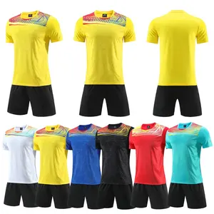 Venta al por mayor de ropa deportiva de secado rápido 100% poliéster bádminton entrenamiento Jersey conjunto para los hombres