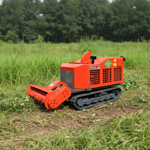 Desbrozadora de orugas diésel de 50 CV de alta eficiencia energética con tanque de combustible de 93 L y control remoto para uso agrícola personalizable - Product Image 5