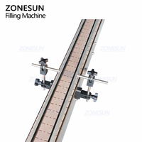 ZONESUN ZS-SV10HS automatique Servo pompe à Piston 10 plongée-buse cosmétique beauté corps Lotion savon lavage des mains liquide Machine de remplissage