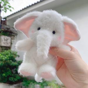 Neue Ankunft Plüsch Mix Farben Little Elephant Key chain Gefüllte Puppen tasche Anhänger Mädchen Geschenk Weiche bunte kleine Elefant Schlüssel ring - Product Image 3
