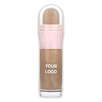 Fond de teint liquide naturel léger 4-en-1 personnalisé sous marque privée, correcteur tout-en-un, crème BB et illuminateur