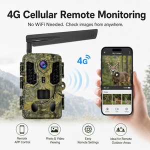 <span class=keywords><strong>Caméra</strong></span> <span class=keywords><strong>de</strong></span> <span class=keywords><strong>Chasse</strong></span> Solaire Extérieure SENSVISION, Propulsée par IA, 4G LTE, Sans Fil, 64 Mpx, 4K, Étanche IP66, Cloud Gratuit - Product Image 6
