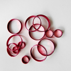 Bagues de pied en Aluminium pour oiseaux, pinsons, canaris, colombe, Pigeon, <span class=keywords><strong>2023</strong></span> - Product Image 4