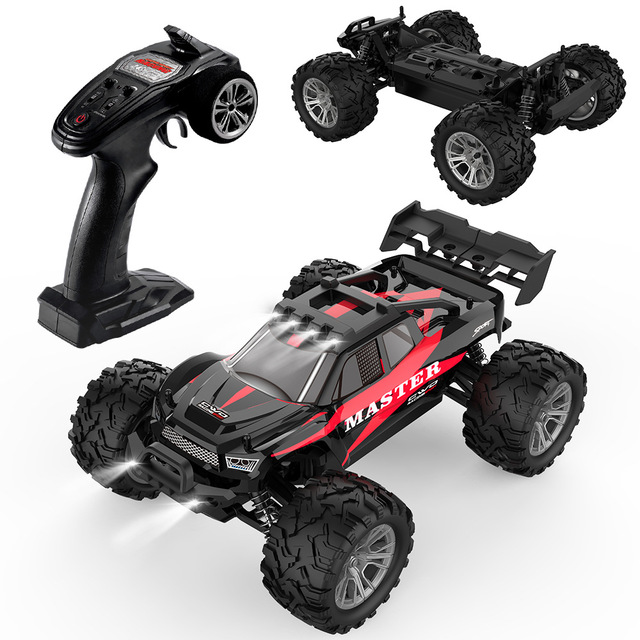 Full Scale KF15 1/16 Remote Control RC Car 33KM/h 2.4G RC Desert Truck 4WD Electric High Speed Drift Racing Toy Waterproof