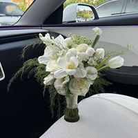 Kunstbloemen Bloemen van zijde Bruidsboeket Kunstbloem Handboeket Bruidsdecoratie Bruidsbloemen