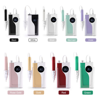 Machine à ongles professionnelle sans fil, sans balais, 85W, électrique, portable, kit de manucure pour ongles en acrylique