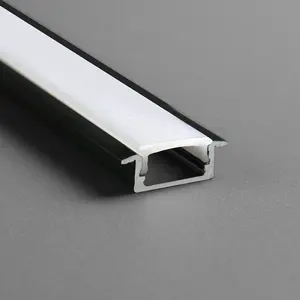 厂家热卖不同表面处理铝挤压厨柜框架发光二极管铝型材
