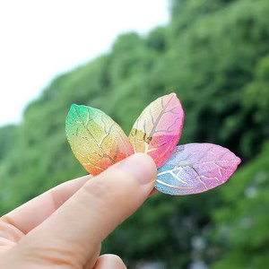 اصنعها بنفسك الراتنج والبوليمر الطين الزخرفي منحوتات الطعام المصغرة ألعاب صنع الغراء للأطفال لعبة الفن التقليدي نمط التحفيز ورقة شجر - Product Image 2