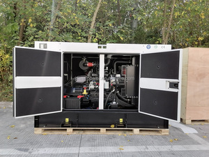 מופעל על ידי מנוע קאמינס 4 b3.9-g2 מושל חשמל 22kw 30kva 28kva מחולל דיזל שותקת סופר שקט עם כיסוי - Product Image 2