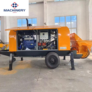 Camión Bomba de Concreto Hidráulica Eléctrica/Diésel Pequeña, Nueva Condición, Motor, Remolque para Bomba de Mortero y Cemento, Superventas - Product Image 2