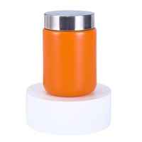 BORGE Thermos miniature en acier inoxydable à double paroi isolé sous vide, anti-fuite, personnalisé, 200 ml, pour aliments et soupes
