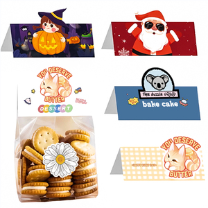 Paquete de pegatinas de impresión personalizada Pegatinas de bolsa Opp Vinilo promocional Paquete de pegatinas troqueladas personalizadas - Product Image 6