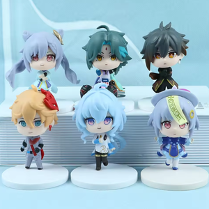 ฟิกเกอร์อนิเมะ <span class=keywords><strong>Genshin</strong></span> <span class=keywords><strong>Impact</strong></span> 6 <span class=keywords><strong>ตัวละคร</strong></span> รุ่น Q เวอร์ชั่นเสี่ยว ของเล่นฟิกเกอร์อนิเมะขนาด 8 ซม. ของเล่นแอคชั่นฟิกเกอร์สำหรับตั้งโชว์ - Product Image 5