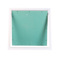 Panneau de gypse en aluminium de conception moderne Panneau d'accès Carré Plafonds métalliques imperméables pour l'intérieur Matériau en acier galvanisé