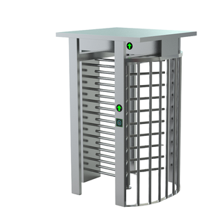 Tornello a tutta altezza singolo/doppio con riconoscimento facciale RFID, anti-infiltrazione, in acciaio inossidabile, protezione IP55 per aeroporti e stazioni ferroviarie - Product Image 1