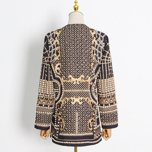 IU ING OT ELLs 2023 Fashion uuxury Eck ONG leeve lerech tro ETRO EADS lalazer acoat - Product Image 5