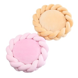 LY Handmade <span class=keywords><strong>Pet</strong></span> Nest Anpassbares DIY Soft Fabric Katzen bett Hand geflochtenes Twist Nest Wasch bares rutsch festes Cat <span class=keywords><strong>Dog</strong></span> House Sommer zubehör - Product Image 4