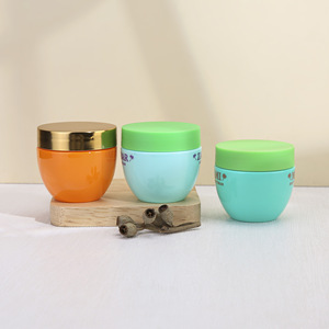 Pet <b>Plastic</b> <b>Jars</b> 50g Round Wide Mouth Cosmetic Packaging Cream Hair Mask Scrub Containers - Product Image 3