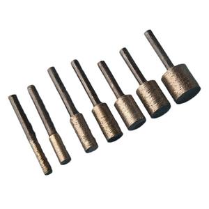 Meule diamantée sinterisée cylindrique à liant résineux pour métaux non ferreux, outil abrasif droit - Product Image 1