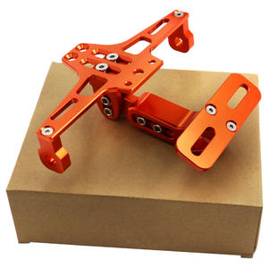 Soporte de matrícula con luz LED para sistemas de modificación de motocicletas - Product Image 3