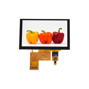 Factory Outlet 5inch 800*480 Độ phân giải <span class=keywords><strong>RGB</strong></span> giao diện TFT LCD 650cd/m2 Độ sáng điều khiển IC st7262 tấm cho thiết bị tương tác - Product Image 3