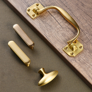 Yeni tasarım sağlam dayanıklı antik katı pirinç dolap kolları bronz <span class=keywords><strong>Vintage</strong></span> şarap çekmece ahşap sandık topuzlar çeker - Product Image 2