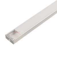 Système de profilé en aluminium en forme de U T5 ZL-1706 de 2 mètres pour bande lumineuse LED