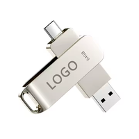 Flashdisk USB Custom Tipe C OTG 64GB 128GB,  Memory Stick,  Pendrive,  Pen Drive untuk iPhone 17