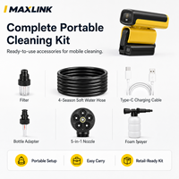 Kit de Lavado de Autos Portátil Plegable OEM ODM, Lavadora a Presión con Batería de 21V, para Regalos y Vendedores en Línea