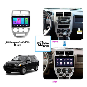 Para <span class=keywords><strong>2007</strong></span> 2008 2009 <span class=keywords><strong>JEEP</strong></span> <span class=keywords><strong>COMPASS</strong></span> 2 Din 4 Core WIFI Android Car Touch Screen Radio Audio con Gps Carplay Car Multimedia Player - Product Image 3