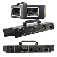 Projecteur laser DMX512 à 6 trous, scan sectoriel 3-en-1 RVB couleur, pour effets de scène, DJ, discothèques, pistes de danse, bars, fêtes
