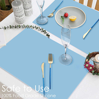 Tapis en silicone antidérapant pour artisanat, nail art, peinture, résine époxy, moulage de bijoux, protection de comptoir, dessous de plat