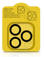 X619-1 Nouveau design, film protecteur d'écran transparent 9H, lentille laser 3D, pour iPhone 15, 14 Pro Max, 12 Pro, 15 Plus, 16, objectif d'appareil photo