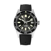 Cronógrafo clásico Diver Reloj automático Zafiro Luminoso AR Recubrimiento Cerámica Bisel Impermeable Hombres Reloj de pulsera