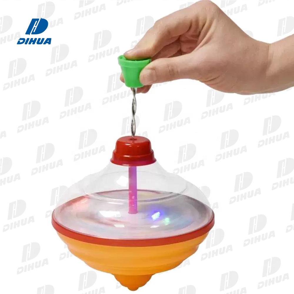 Классический ручной прижимной гироскоп, пластиковая детская вращающаяся игрушка, крутой узор, ручной Спиннер с гироскопом, обучающие игрушки