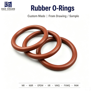 Guarnizione O-Ring in Gomma Personalizzata NBR FKM Silicone EPDM FFKM Produttore di O-Ring Piatti per Sigillatura Industriale Ingrosso OEM ODM - Product Image 1