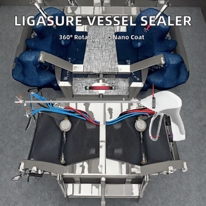 Instrumento Cirúrgico Laparoscópico Elétrico Compatível <span class=keywords><strong>Ligasure</strong></span> de <span class=keywords><strong>5mm</strong></span> de Diâmetro, Selagem de Vasos Maryland, Comprimento de 5*37CM, Mandíbula Reta - Product Image 2