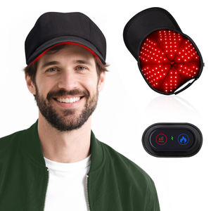 OEM ODM topi pertumbuhan rambut terapi cahaya merah 660nm 850nm dengan baterai isi ulang 2000mAh topi terapi cahaya merah untuk rambut rontok - Product Image 1