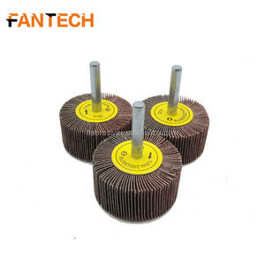 Roue à lamelles montée sur l'arbre en oxyde d'aluminium 25*25*6.35mm pour le meulage des métaux et le disque de meulage des aciers inoxydables - Product Image 2