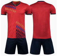Ensemble de maillots de football de sublimation à séchage rapide pour l'entraînement et les clubs de football