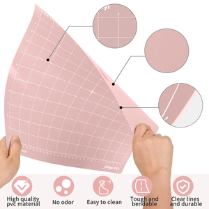 LYA Brand Cutting Mat for <span class=keywords><strong>Cricut</strong></span>, 6 Pack Cutting Mat 12x12 for <span class=keywords><strong>Cricut</strong></span> Variety Adhesive Sticky Cutting Mats Accessories for Cric - Product Image 4
